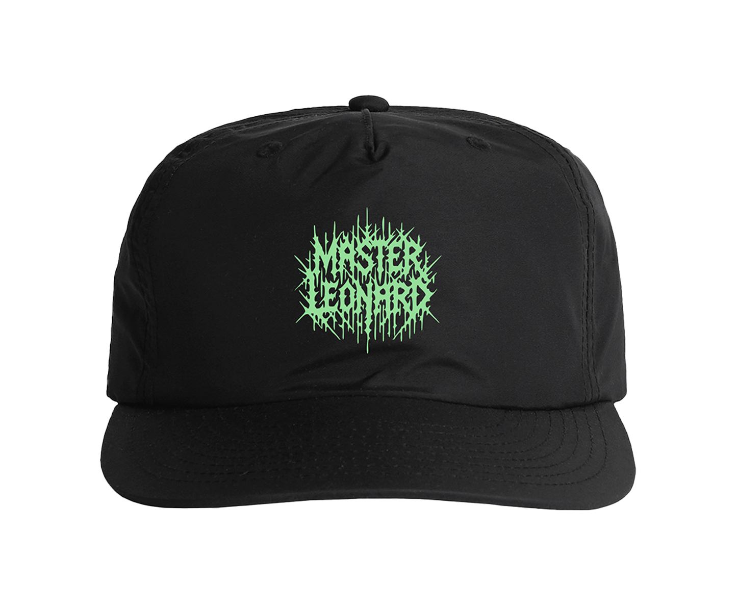 MASTER LEONARD - Black Cap w Mint Logo