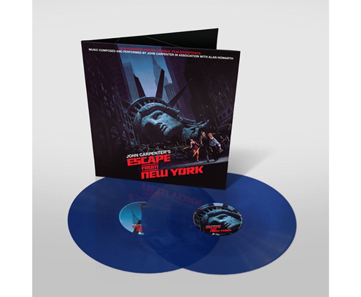 John Carpenter's Escape From New York Double LP (Blue)