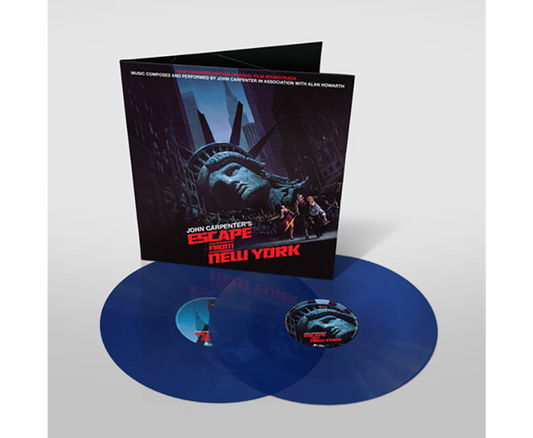John Carpenter's Escape From New York Double LP (Blue)